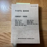 Komatsu FD/FG33/35/N/40/S/45/H-4 Parts Manual Book Catalog List Fork Lift Truck. Fixed Price $59.99.
