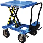New! Pneumatic Tire Hydraulic Elevating Cart 400 Lb. Capacity!!. Fixed Price $2799.95.