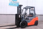 2020 Toyota Forklift, 8FGU25, 5,000# Pneumatic, Lpg, Triple, 4 Way Hyd, S/s F/p. Fixed Price $36900.00.