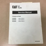 Caterpillar ES3000 ES3500 ES4000 Service Shop Repair Manual Fork Lift Truck. Fixed Price $149.99.