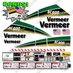 Fits Vermeer BC900XL Brush Chipper Decal Kit - 7 Year Outdoor 3M Vinyl!. Fixed Price $224.95.