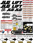 Fits Jlg 460SJ Scissor Lift Decal Kit 3M Vinyl Free Shipping. Fixed Price $237.45.