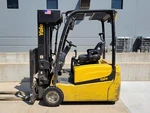 2017 Yale ERP040VTN48TQ084 Electric Quad Mast 4000 Lb Cushion Tire Forklift. Fixed Price $19985.00.