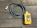 Big Tex 2-BUTTON Pendant Hydraulic Dump Trailer Controller 4 Wire Remote Plug. Fixed Price $16.00.