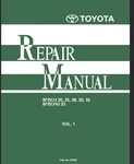 Toyota Forklift 8FBCU20, 8FBCU25, 8FBCU28 Service Repair Manual Pdf Usb. Fixed Price $39.99.