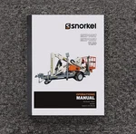 Snorkel TL39 Aerial Work Platform Boom Lift Owner Operator User Guide Manual. Fixed Price $91.91.