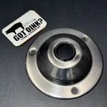 Kawasaki 72-75 H2 Oem Early Spoke Front Wheel Hub Cover 41042-009. Fixed Price $17.49.