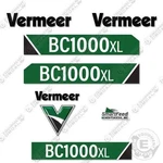 Fits Vermeer BC1000XL New Style Decal Kit - 7 Year Outdoor 3M Vinyl!. Fixed Price $124.99.