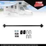For 2000 Lb Trailer Axle LUG-4.5' 58' Hub Face Pitch With U-bolt Kit New. Fixed Price $157.59.