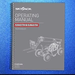 Skyjack SJ643 Th SJ843 Operating Manual Extra-duty Bound Tough Covering. Fixed Price $22.02.