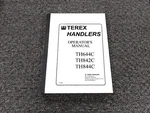 Terex TH644C TH842C TH844C Telehandler Owner Operator Manual User Guide. Fixed Price $99.52.