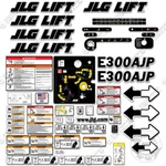 Fits Jlg E300AJP Narrow Decal Kit Electric Boom Lift - 3M Vinyl!. Fixed Price $244.95.