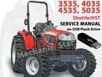 Mahindra 3535 4035 4535 5035 Gear/hst Service + Operators Loader Manuals (usb). Fixed Price $70.20.