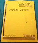 Vermeer T600D Tractor Rencher Rock Cutter Service Repair Workshop Manual. Fixed Price $69.99.