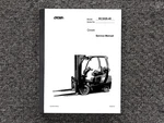 Crown RC3020-40 Forklift Shop Service Repair Manual. Fixed Price $129.42.