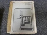 Crown 30SCTL Wheel Forklift Truck Parts Catalog & Service Repair Manual. Fixed Price $93.42.