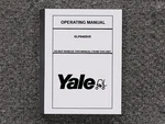Yale Forklift GLP040SVX Operator Owner Maintenance Manual. Fixed Price $99.16.