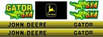 Set Decals Stickers John Deere Gator 6X4. Fixed Price $149.00.