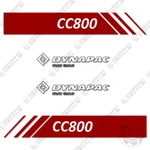 Fits Dynapac CC800 Kit Roller Equipment Decals. Fixed Price $99.95.