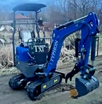 Terror Xi Mini Excavator 1.1 Ton Crawler Digger 13.5HP B&s Gasoline Engine. Fixed Price $5433.05.