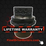 Komatsu PC18MR, PC18MR-2, PC18MR-3 Final Drive Travel Motors. Fixed Price $1850.00.