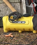 Bestway Ag Tank Sprayer Hose, Yellow/black Plastic, Outdoor. Fixed Price $200.00.