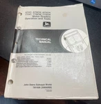 John Deere 670CH 672CH 770CH 772CH Motor Graders Operation And Test.... Fixed Price $70.00.
