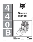 Bobcat 440B Skid Steer Loader Service Shop Repair Manual 6570160. Fixed Price $39.99.