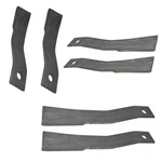Lift Rotary Blade Set Fits Bush Hog Flex Wing Cutters 7555 7556BH 11150. Fixed Price $481.99.