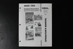 Gehl 503Z 603 Compact Excavator Operator's Manual Form No. 918870 AC02471. Fixed Price $29.99.