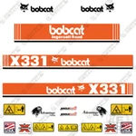 Fits Bobcat X331 Decal Mini Excavator (older) -3M Vinyl Aftermarket Kit!. Fixed Price $194.95.