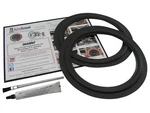 Fisher XP-6, XP-7, XP-65, XP-66, XP-68 10" Speaker Woofer Foam Repair Kit (pair). Fixed Price $24.30.