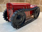 Vintage 1940'S Marx Toys #2 Tin Climbing Tractor Works Great (watch Video). Fixed Price $105.00.