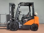 2017 Doosan G25N-7 Lpg 3 Stage Mast 5000 Lb Pneumatic Tire Forklift Hyster. Fixed Price $14985.00.
