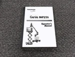 Genie IWP25S Industrial Work Platform Owner Operator Manual User Guide. Fixed Price $162.26.