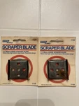 2 Hyde Tools 1.5" Replc Blade. 4 Edge Scraper.. Fixed Price $14.50.