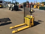 2004 Yale Forklift Electric 5000# Cap. Walk Behind Jack 24V,48" Forks W/chgr.. Fixed Price $2975.00.
