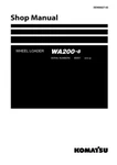 Komatsu WA200-8 Wheel Loader Repair Service Manual Workshop Book. Fixed Price $299.00.