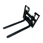 Agt Mini Skid Steer 38'' Pallet Fork Frame Quick Attachments 250 Lb. Fixed Price $755.99.