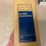 Caterpillar E120B Service Repair Manual Excavator O&maintenance Guide Sn 6JF. Fixed Price $279.99.