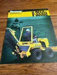 Vermeer V-3550A Hydrostatic Trencher Plow Brochure Fcca. Fixed Price $21.99.
