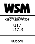 Wsm Kubota Excavator U17 2008 Workshop Manual. Fixed Price $32.22.