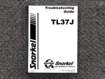 Snorkel Lift TL37J Repair Service Shop Manual. Fixed Price $113.81.
