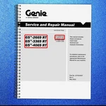 Genie GS-2669 Rt GS-3369 GS-4069 Service And Repair Manual 2021, Foldouts. Fixed Price $117.89.