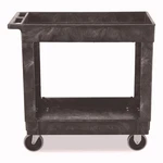Rubbermaid Commercial 9T6600BLA 2 Shelves 500 Lbs. Service/utility Carts -blknew. Fixed Price $232.99.
