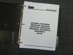Yale GLP035VX GDP035VX GP040SVX Forklift Shop Service Repair Manual C810. Fixed Price $137.88.