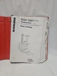 Raymond Easi Orderpicker Forklift Parts Catalog PDPM-0006 Sn 15000 & Up. Fixed Price $69.99.
