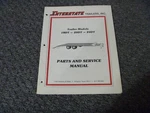 Interstate 18DT 20DT 24DT Trailer Parts Catalog & Shop Service Repair Manual. Fixed Price $94.14.