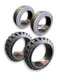 4 Tires (2) 21X7X15 + 16X5X10-1/2 Solid Forklift 16X5X10.5 Smooth. Fixed Price $1150.00.