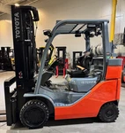 2022 Toyota 8FGC35U-BCS 8000LB Stage Mast Lp Gas 48" Lumber Forks 883 Hours. Fixed Price $24950.00.